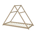 **Structure de lit en bois en forme de tente**